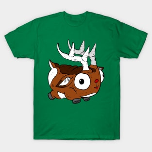 kawaii deer, cute cartoon rudolf. T-Shirt